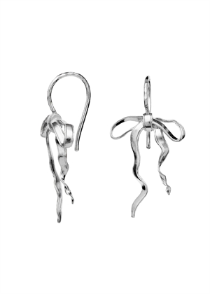 Sanja earrings Silver Maanesten 